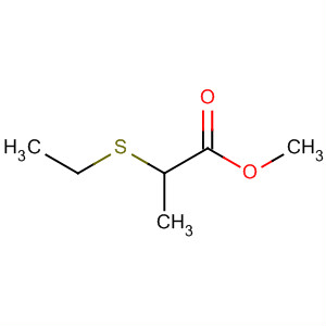 2-(Ethylthio)propionic acid methyl ester Structure,60887-84-5Structure