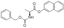 Z-ala-beta-naphthyl ester Structure,60894-49-7Structure