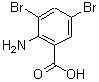 2-Amino-3,5-dibromobenzoic acid Structure,609-85-8Structure