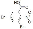 3,5-Dibromo-2-nitro-benzoic acid Structure,60912-52-9Structure