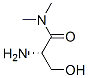 Propanamide, 2-amino-3-hydroxy-n,n-dimethyl-, (2s)-(9ci) Structure,609367-40-0Structure