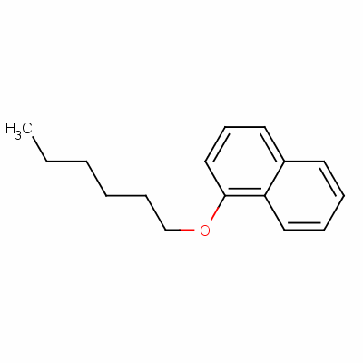 1-(Hexyloxy)naphthalene Structure,60951-03-3Structure