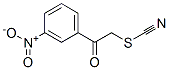 2-(3-Nitrophenyl)-2-oxoethyl thiocyanate Structure,6097-22-9Structure