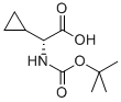 Boc-D-cyclopropylglycine Structure,609768-49-2Structure