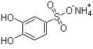 3,4-Dihydroxybenzenesulfonic acid monoammonium salt Structure,6099-56-5Structure