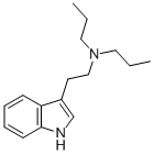 3-[2-(Dipropylamino)ethyl]indole hcl Structure,61-52-9Structure