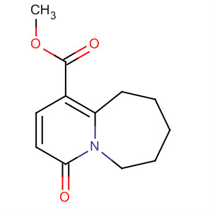 4-Oxo-4,6,7,8,9,10-hexahydro-pyrido[1,2-a]azepine-1-carboxylic acid methyl ester Structure,61018-95-9Structure