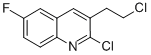 2-Chloro-3-(2-chloroethyl)-6-fluoroquinoline Structure,610261-48-8Structure