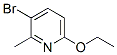 Pyridine, 3-bromo-6-ethoxy-2-methyl-(9ci) Structure,610278-93-8Structure