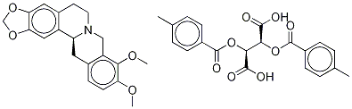 (S)-(-)-canadine di-p-toluoyl-d-tartrate Structure,61065-22-3Structure