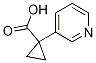 1-(Pyridin-3-yl)cyclopropane carboxylic acid Structure,610791-39-4Structure