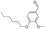 3-Methoxy-4-(hexyloxy)-benzaldehyde Structure,61096-84-2Structure