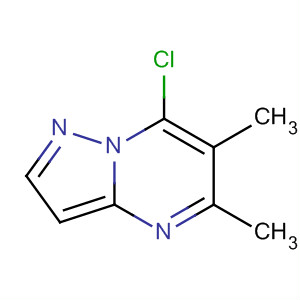 7-Chloro-5,6-dimethylpyrazolo[1,5-a]pyrimidine Structure,61098-39-3Structure