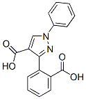 3-(2-Carboxyphenyl)-1-phenyl-1H-pyrazole-4-carboxylic acid Structure,6110-61-8Structure