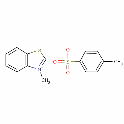 3-Methylbenzothiazolium toluene-4-sulphonate Structure,6112-39-6Structure