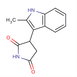 3-(2-Methyl-1h-indol-3-yl)pyrrolidine-2,5-dione Structure,61123-23-7Structure