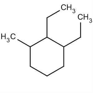 1,2-Diethyl-3-methylcyclohexane Structure,61141-80-8Structure