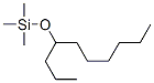 Silane,trimethyl [(1-propylheptyl)oxy]- Structure,61141-94-4Structure