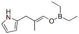 Diethyl [2-methyl-3-(1h-pyrrol-2-yl)-1-propenyloxy]borane Structure,61142-04-9Structure