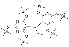 5,5’-(2-Methylpropylidene)bis[2,4,6-tris[(trimethylsilyl)oxy]pyrimidine] Structure,61142-39-0Structure