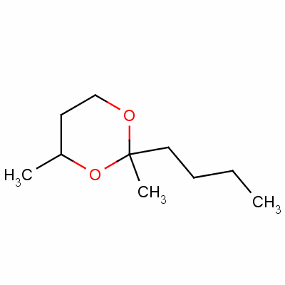 2-Butyl-2,4-dimethyl-1,3-dioxane Structure,61152-38-3Structure