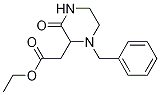 Ethyl2-(1-benzyl-3-oxopiperazin-2-yl)acetate Structure,61155-09-7Structure