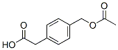 Benzeneacetic acid, 4-[(acetyloxy)methyl]- Structure,61165-81-9Structure