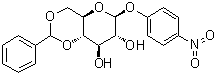 4-Nitrophenyl 4,6-benzylidene-β-d-glucopyranoside Structure,61169-00-4Structure