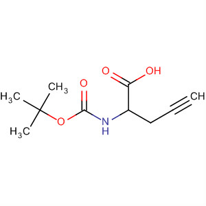 2-(Tert-butoxycarbonyl)pent-4-ynoic acid Structure,61172-66-5Structure