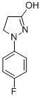 1-(4-Fluorophenyl)-3-hydroxy-4,5-dihydro-1H-pyrazole Structure,6119-11-5Structure