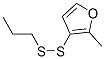 Propyl 2-methyl-3-furyl disulfide Structure,61197-09-9Structure