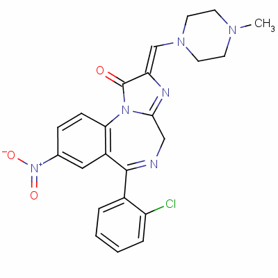 Loprazolam Structure,61197-73-7Structure