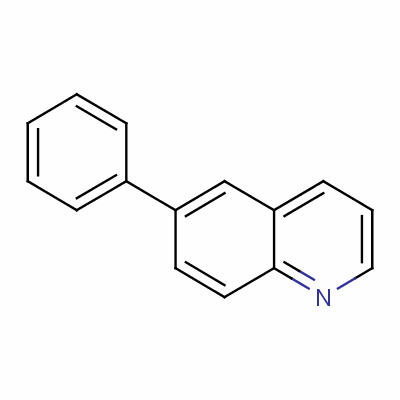 Quinoline, 6-phenyl- Structure,612-95-3Structure