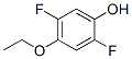 Phenol, 4-ethoxy-2,5-difluoro- Structure,612092-32-7Structure