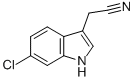 6-Chloroindole-3-acetonitrile Structure,61220-58-4Structure