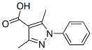 3,5-Dimethyl-1-phenyl-1H-pyrazole-4-carboxylic acid Structure,61226-19-5Structure