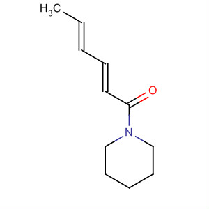 1-[(2E,4e)-1-oxo-2,4-hexadienyl ]piperidine Structure,61233-61-2Structure