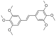 (E)-1,2-bis(3,4,5-trimethoxyphenyl)ethene Structure,61240-22-0Structure