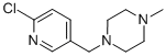 1-[(6-Chloropyridin-3-yl)methyl]-4-methylpiperazine Structure,612487-31-7Structure