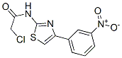 2-Chloro-n-[4-(3-nitro-phenyl)-thiazol-2-yl]-acetamide Structure,6125-33-3Structure