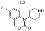 6-Chloro-1-(piperidin-4-yl)-1,4-dihydro-2H-3,1-benzoxazin-2-one hydrochloride Structure,612545-94-5Structure