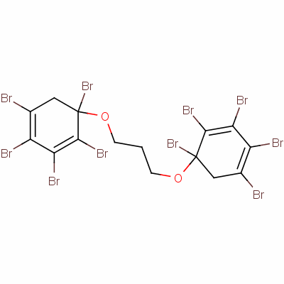 1,1’-[Propane-1,3-diylbis(oxy)]bis[pentabromobenzene] Structure,61262-54-2Structure