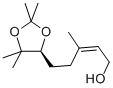 (6S,2z)-6,7-isopropylidenedioxy-3,7-dimethyl-2-octen-1-ol Structure,61262-96-2Structure