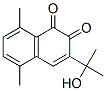 1,2-Dihydro-3-(1-hydroxy-1-methylethyl)-5,8-dimethyl-1,2-naphthalenedione Structure,61263-74-9Structure