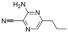 2-Pyrazinecarbonitrile,3-amino-5-propyl- Structure,61267-73-0Structure