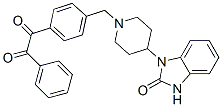 1-(4-((4-(2-Oxo-2,3-dihydro-1h-benzo[d]imidazol-1-yl)piperidin-1-yl)methyl)phenyl)-2-phenylethane-1,2-dione Structure,612848-74-5Structure