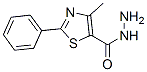 4-Methyl-2-phenyl-1,3-thiazole-5-carbohydrazide Structure,61292-08-8Structure