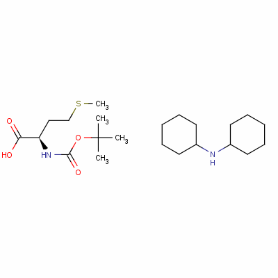 Boc-d-methionine dicyclohexylamine salt Structure,61315-59-1Structure