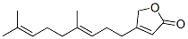 4-[(E)-4,8-dimethyl-3,7-nonadienyl ]furan-2(5h)-one Structure,61315-76-2Structure