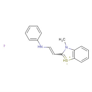 2-(2-Anilinovinyl)-3-methylbenzothiazolium iodide Structure,61327-99-9Structure